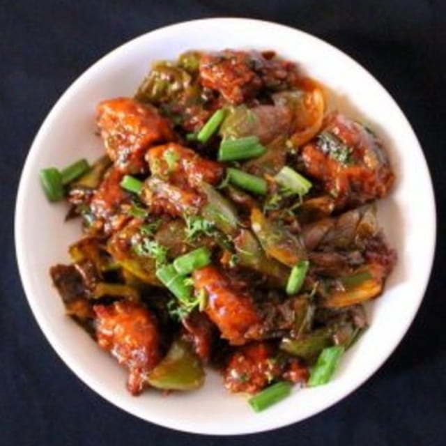 Paneer Chilli.