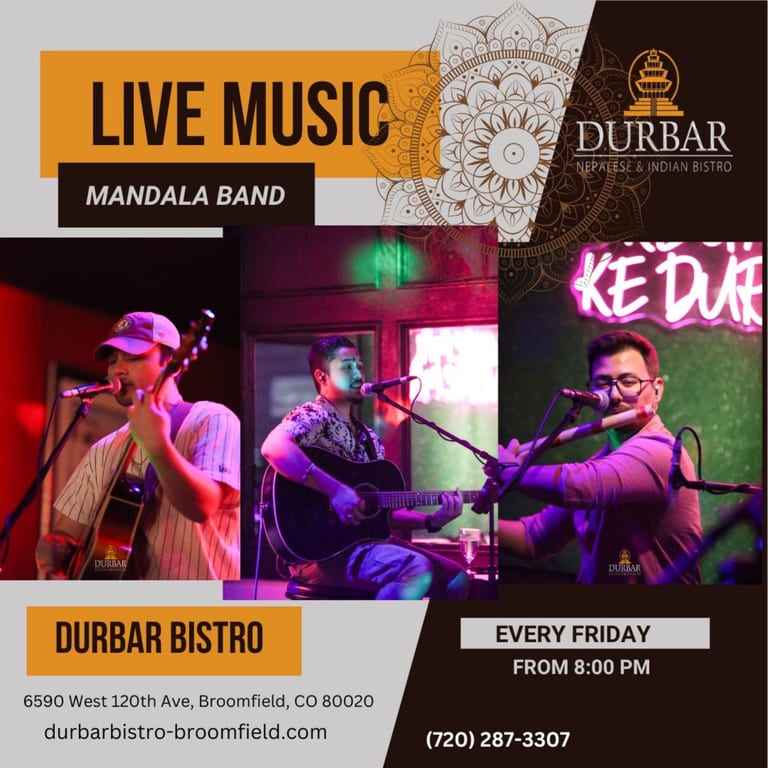 🎶 Elevate Your Evenings at Durbar Broomfield! 🎶