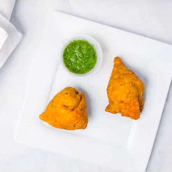 Vegetable Samosa.