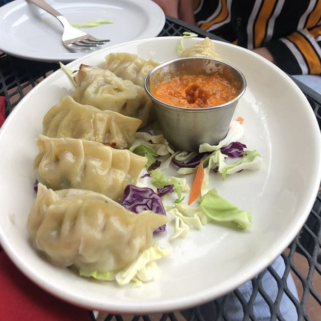 Chicken Steam Momo.