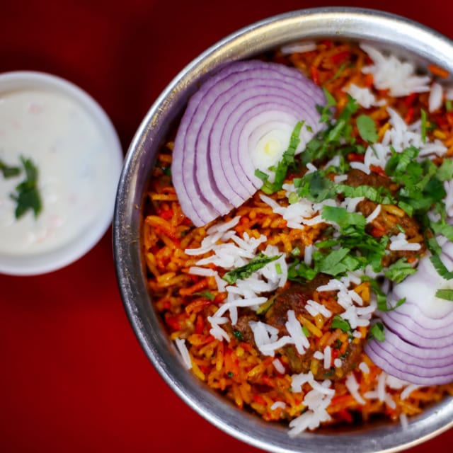 Lamb Biryani.