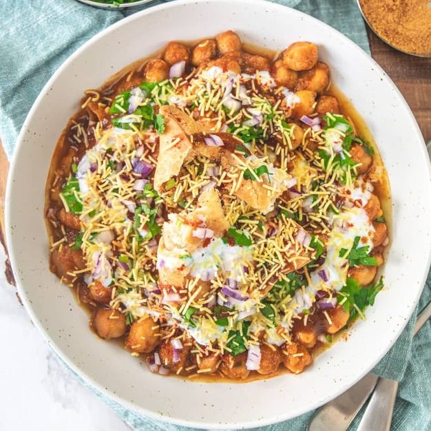 Samosa Chaat.