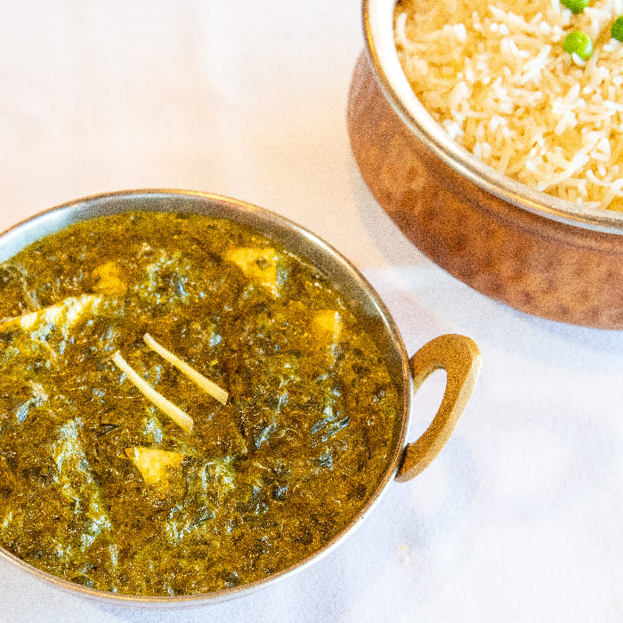 Saag Paneer.
